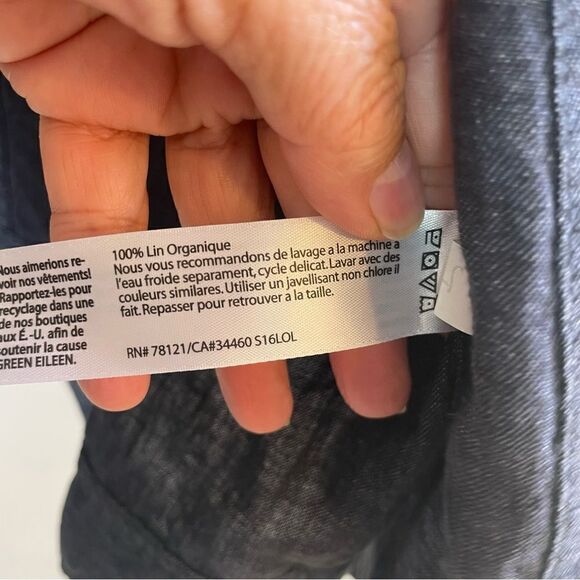 Eileen Fisher Blue Organic jacket - Picture 6 of 15
